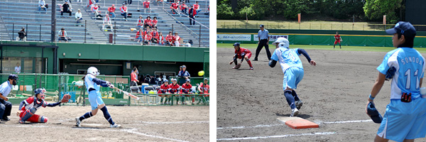 日本女子ソフトボールリーグ　第3節　豊田大会　5月17日(日)