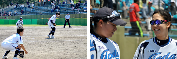 日本女子ソフトボールリーグ　第4節　山形大会　5月23日(土)