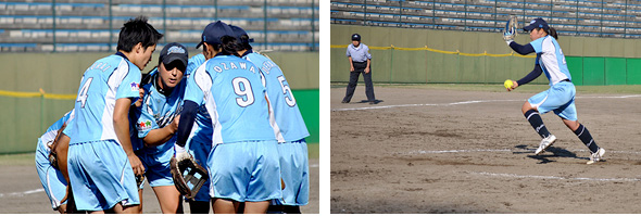 日本女子ソフトボールリーグ　第4節　山形大会　5月24日(日)