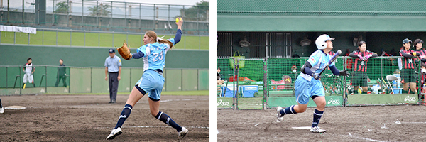 日本女子ソフトボールリーグ　第8節　高崎大会　9月13日(日)