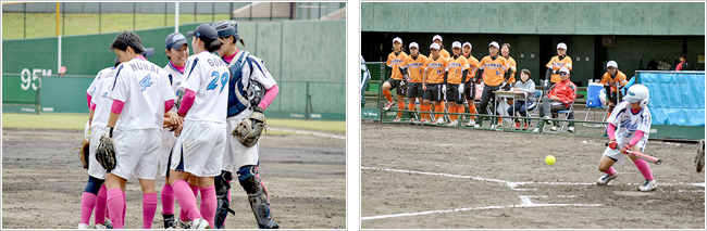 日本女子ソフトボールリーグ　第10節　保土ヶ谷大会　10月11（日）