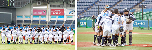 日本女子ソフトボールリーグ　開幕戦　4月17日(日)