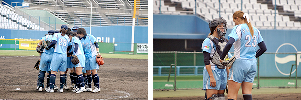 日本女子ソフトボールリーグ　第1節　松山大会　5月7（土）