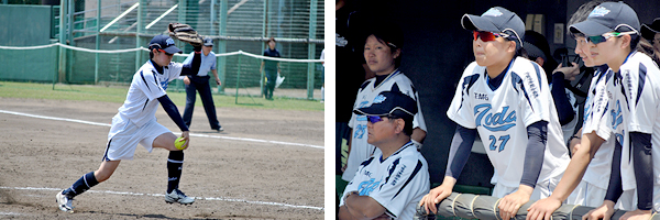 日本女子ソフトボールリーグ　2016年　第3節　足利大会1日目試合
