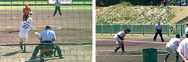 日本女子ソフトボールリーグ　第3節　伊那大会1日目試合