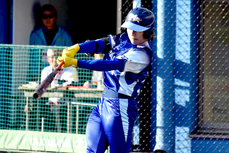 初回スリーランを放った山口選手