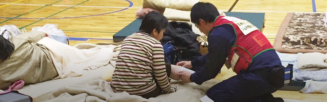 医療・介護事業 TMG災害医療支援チーム「TDR」による被災地医療支援